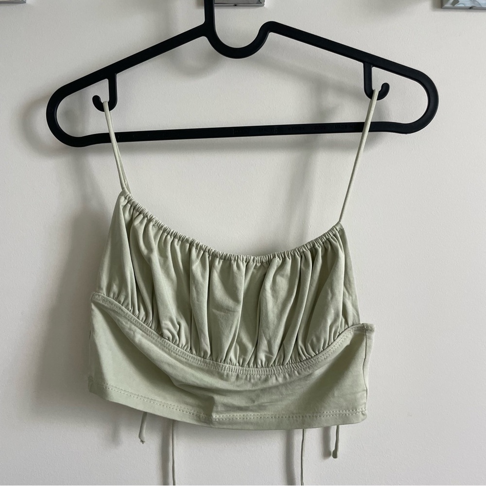 Princess Polly sage green tank top